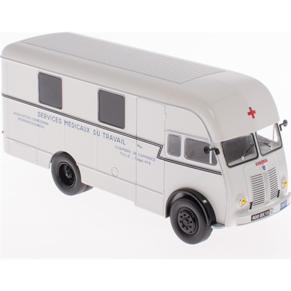 Modèle Réduit HACHETTE 1/43 - Berliet GLA5 Fourgon Intégrale Surélevé - Sous Blister - Occasion